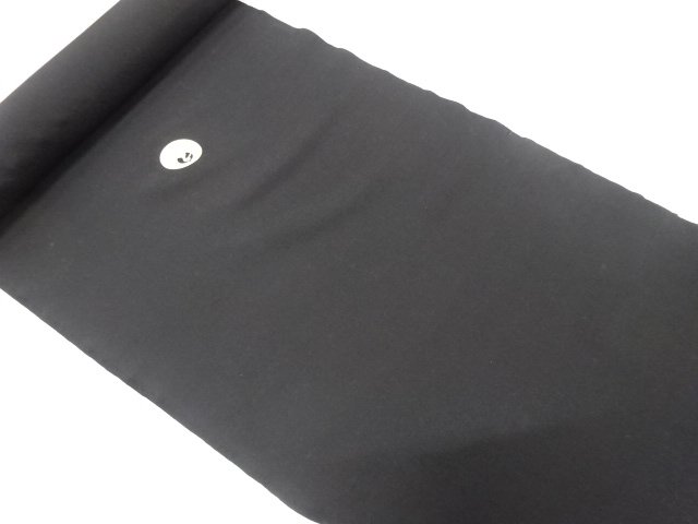 アンティーク　紋付羽二重羽尺反物